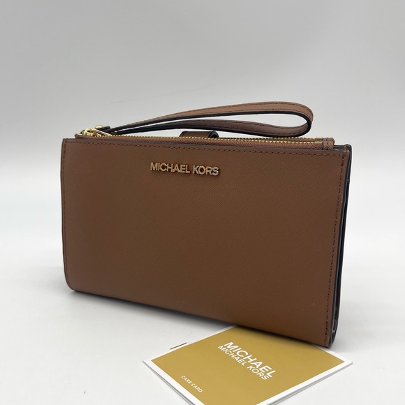 Michael Kors Large Double Zip Wallet Wristlet - Picture 1 of 6